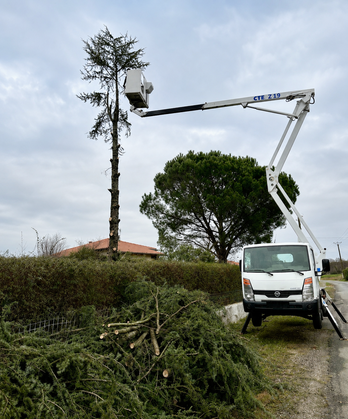 Nacelle CTE Z19 pour entretien en hauteur